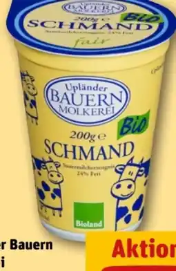 REWE Center Upländer Bauern Molkerei Bio Schmand Angebot