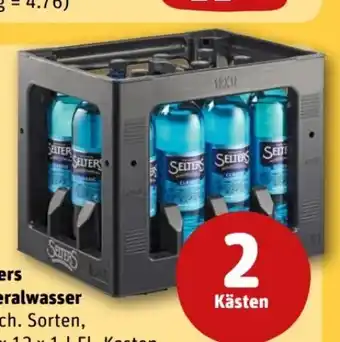 REWE Center Selters Mineralwasser Angebot