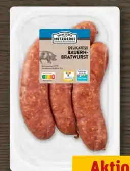 REWE Metzgerei Wilhelm Brandenburg Bauernbratwurst Angebot