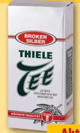REWE Thiele Tee Broken Silber Angebot