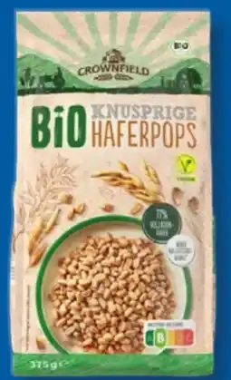 Lidl Crownfield Bio Knusprige Haferpops Vegan Angebot