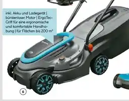 Hellweg Gardena Akku-Rasenmäher PowerMax 32/18V Angebot