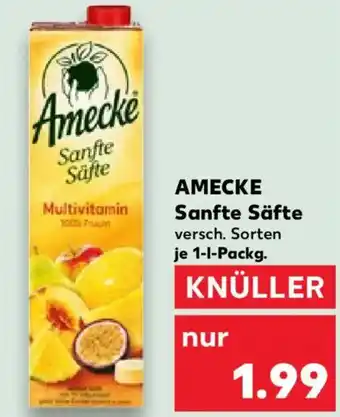 Kaufland AMECKE Sanfte Säfte Angebot