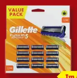 Lidl Gillette Fusion5 Sport Systemklingen Angebot