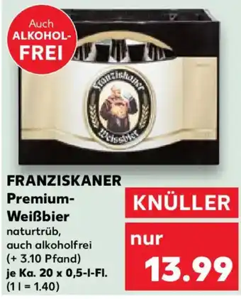 Kaufland FRANZISKANER Premium- Weißbier Angebot