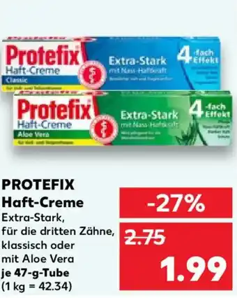 Kaufland PROTEFIX Haft-Creme Angebot
