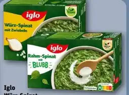 REWE Iglo Würz-Spinat Angebot