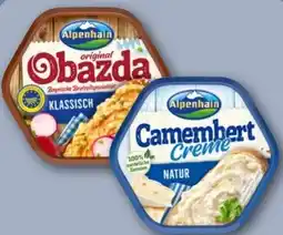 REWE Alpenhain Original Obazda Klassich Angebot
