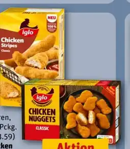 REWE Iglo Chicken Stripes Angebot