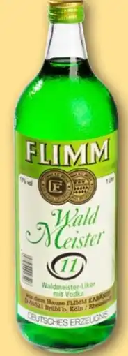 REWE Flimm Waldmeisterlikör Angebot