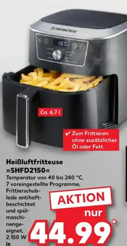 Kaufland SILVERCREST Heißluftfritteuse SHFD2150 Angebot