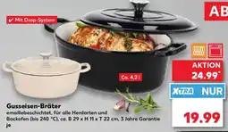 Kaufland Gusseisen-Bräter Angebot