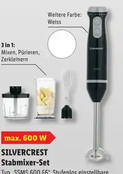 Lidl SilverCrest Stabmixer-Set SSMS 600 F6 Angebot