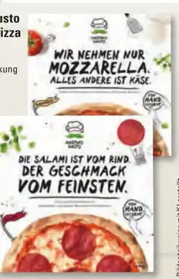 Edeka Frischemarkt Gustavo Gusto Steinofenpizza Angebot