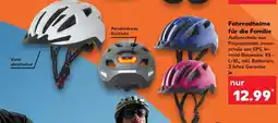 Kaufland CRIVIT Fahrradhelme für die Familie Angebot