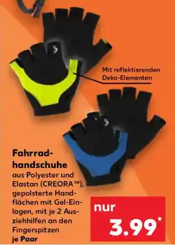 Kaufland CRIVIT Fahrrad handschuhe Angebot
