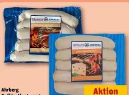 REWE Center Ahrberg Geflügelbratwurst Angebot