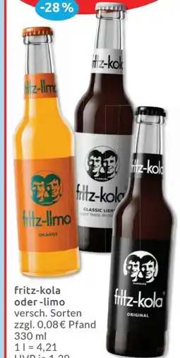 Budni fritz-kola Cola Angebot