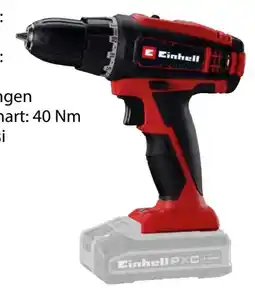 Edeka Einhell Akku-Bohrschrauber TC-AS 18 Li – Sol Angebot