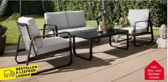 Globus Baumarkt Primaster Lounge-Set Ravello Angebot
