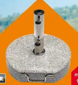 Globus Baumarkt Primaster Granit Schirmständer Angebot