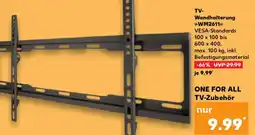 Kaufland One for All TV- Wandhalterung WM2611 Angebot