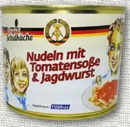REWE Original Schulküche Nudeln mit Tomatensoße & Jagdwurst Angebot