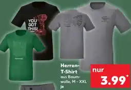 Kaufland Herren- T-Shirt Angebot