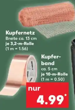 Kaufland Kupfernetz Kupfer- band Angebot