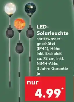Kaufland LED- Solarleuchte Angebot