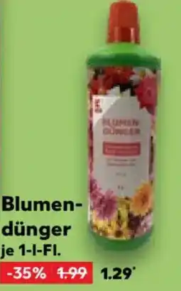 Kaufland Blumendünger Angebot