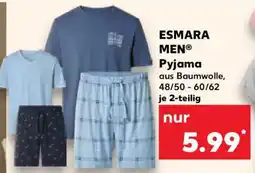 Kaufland ESMARA MEN Pyjama Angebot