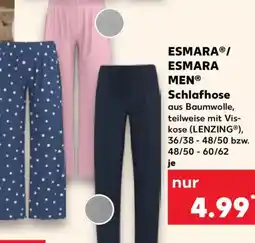 Kaufland ESMARA/ ESMARA MEN Schlafhose Angebot