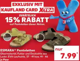 Kaufland ESMARA Pantoletten Angebot