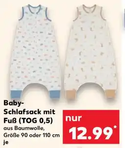 Kaufland LUPILU Baby- Schlafsack mit Fuẞ (TOG 0,5) Angebot