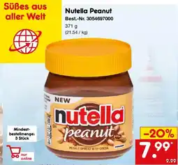Netto Marken-Discount Nutella Peanut Angebot
