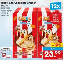 Netto Marken-Discount Tabby, z.B. Chocolate Chicken Angebot