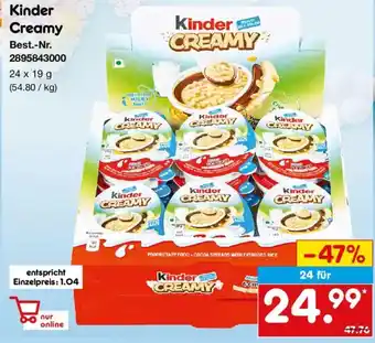 Kinder Creamy
