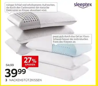 XXXLutz Sleeptex Nackenstützkissen Angebot