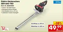 Netto Marken-Discount Güde Elektro-Heckenschere GEH 660-750 Angebot