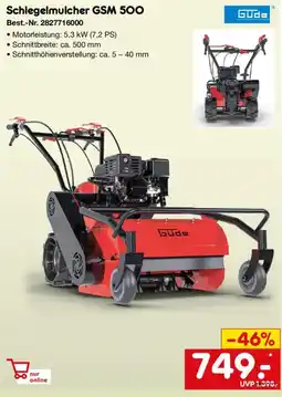 Netto Marken-Discount Güde Schlegelmulcher GSM 500 Angebot