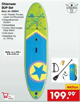 Netto Marken-Discount Chiemsee SUP-Set Angebot