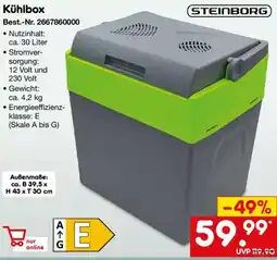 Netto Marken-Discount STEINBORG Kühlbox Angebot