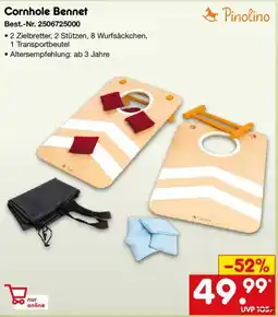 Netto Marken-Discount Pinolino Cornhole Bennet Angebot