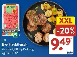 Aldi Süd BIO Bio-Hackfleisch Angebot