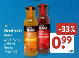 Aldi Süd BBQ Streetfoodsauce Angebot