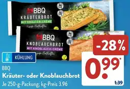 Aldi Süd BBQ Kräuter- oder Knoblauchbrot Angebot