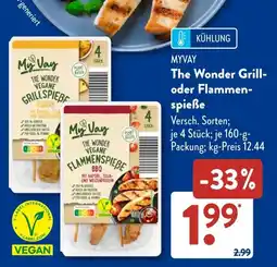 Aldi Süd MYVAY The Wonder Grill- oder Flammenspieße Angebot