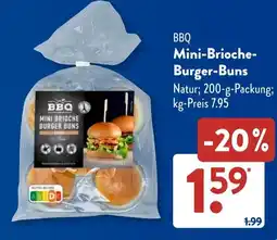 Aldi Süd BBQ Mini-Brioche- Burger-Buns Angebot