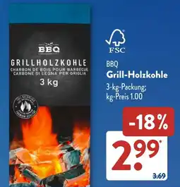 Aldi Süd BBQ Grill-Holzkohle Angebot